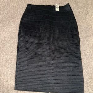 Express Black Pencil Skirt